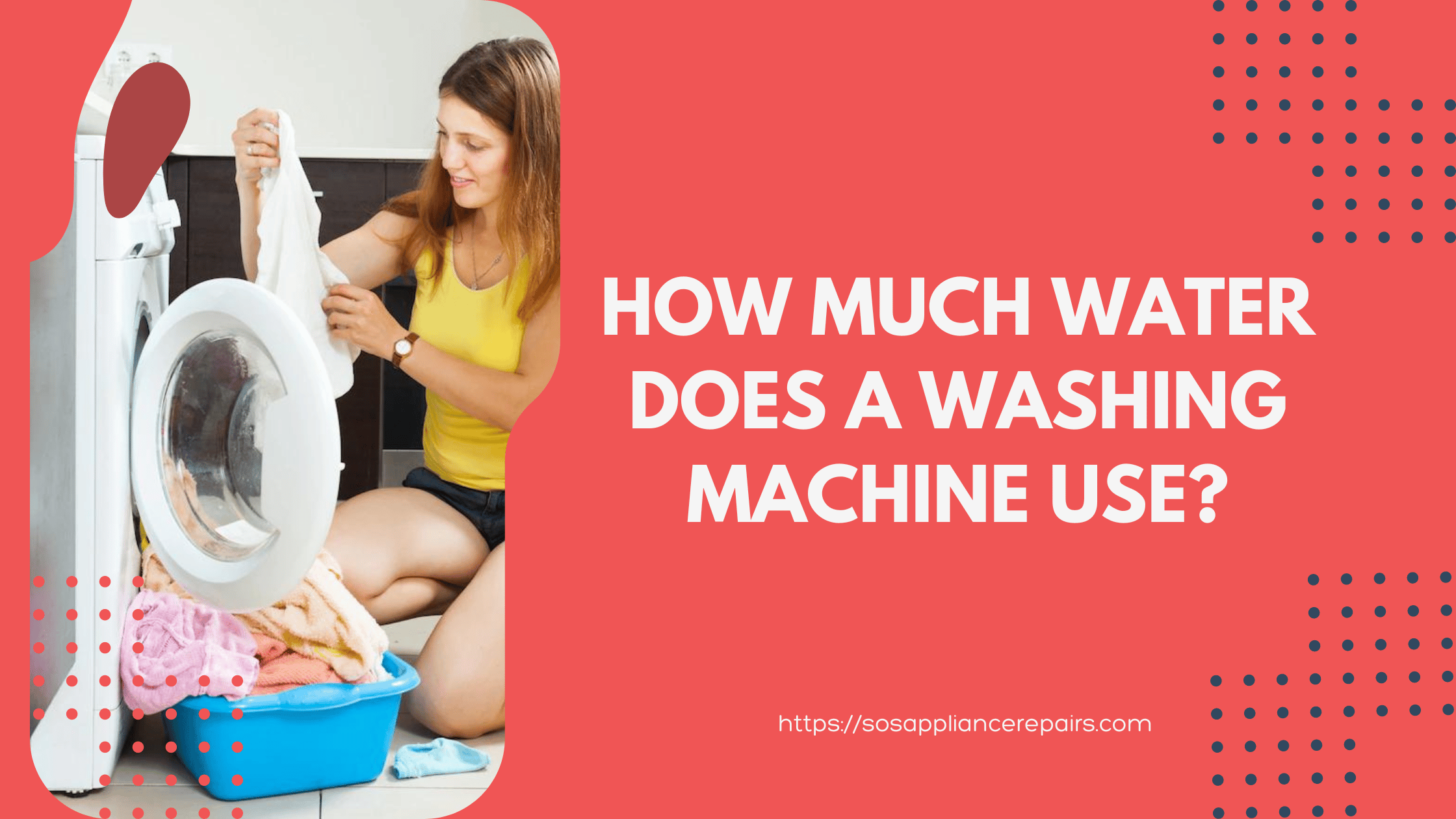 how much water does a washing machine use
