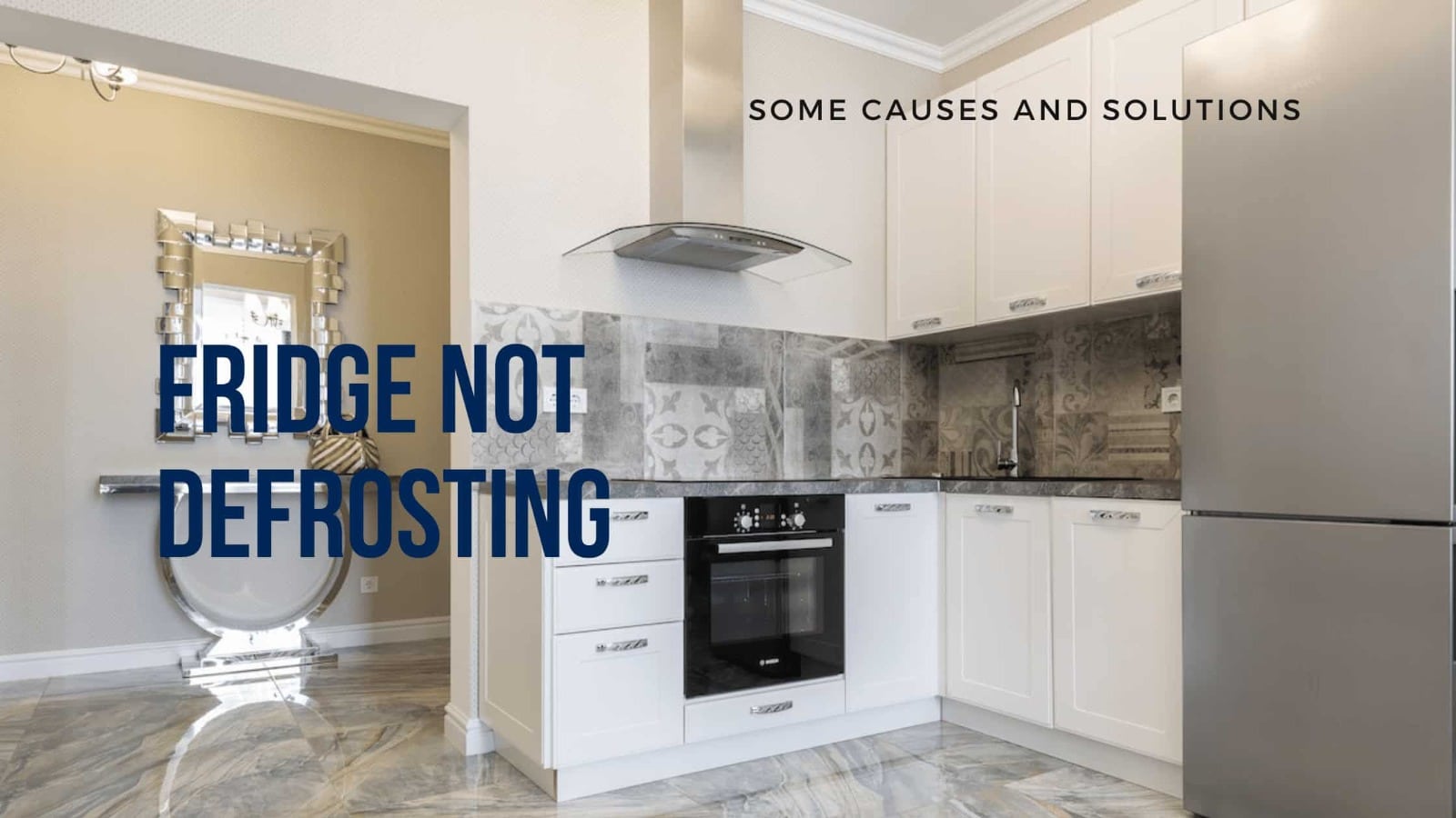 fridge not defrosting - sos appliance repairs