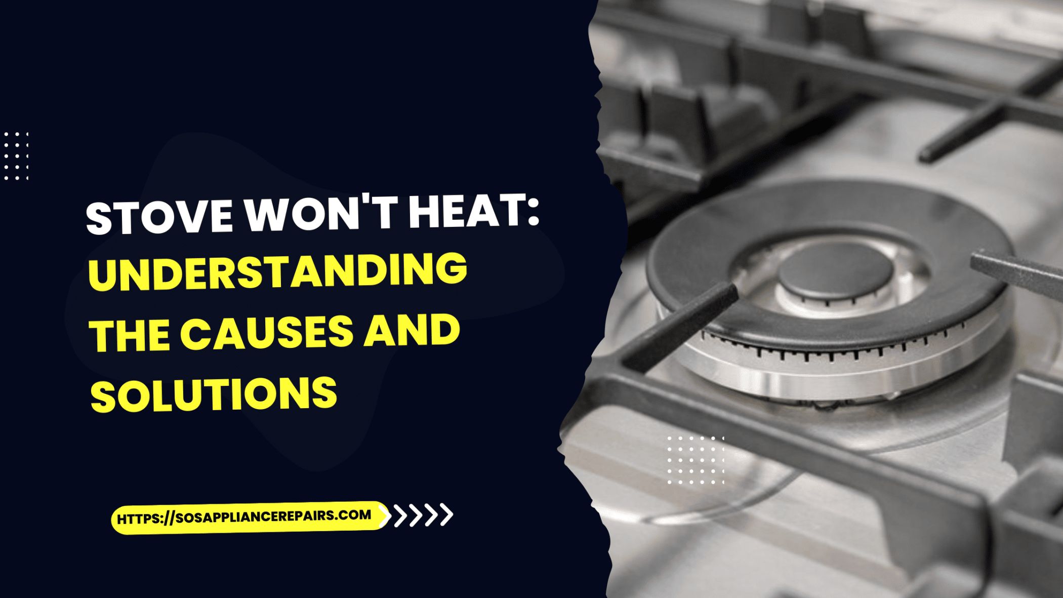 stove won’t heat - sos appliance repairs