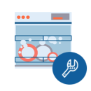 dishwasher repair icon