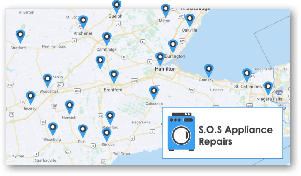 SOS Appliance Repairs Locations